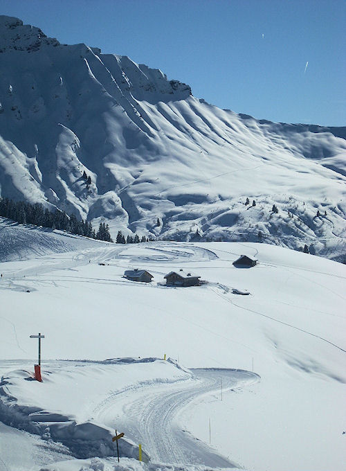 Skiing Rochebrune