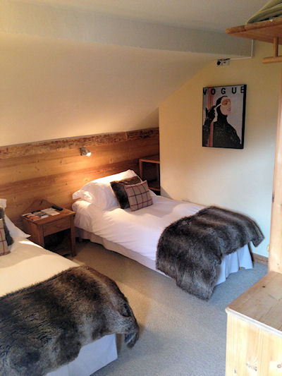 Les Cimes chalet bedroom