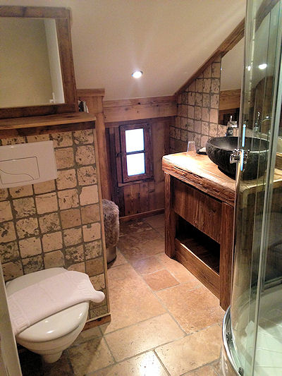 Les Cimes chalet bathroom