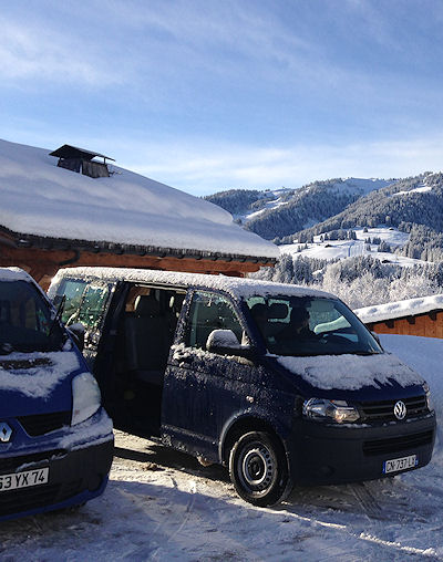 ski transfers megeve