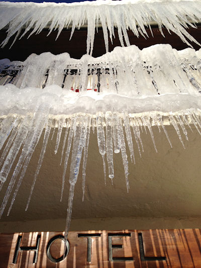 Chalet les Cimes winter