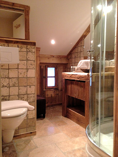 Les Cimes chalet bathroom